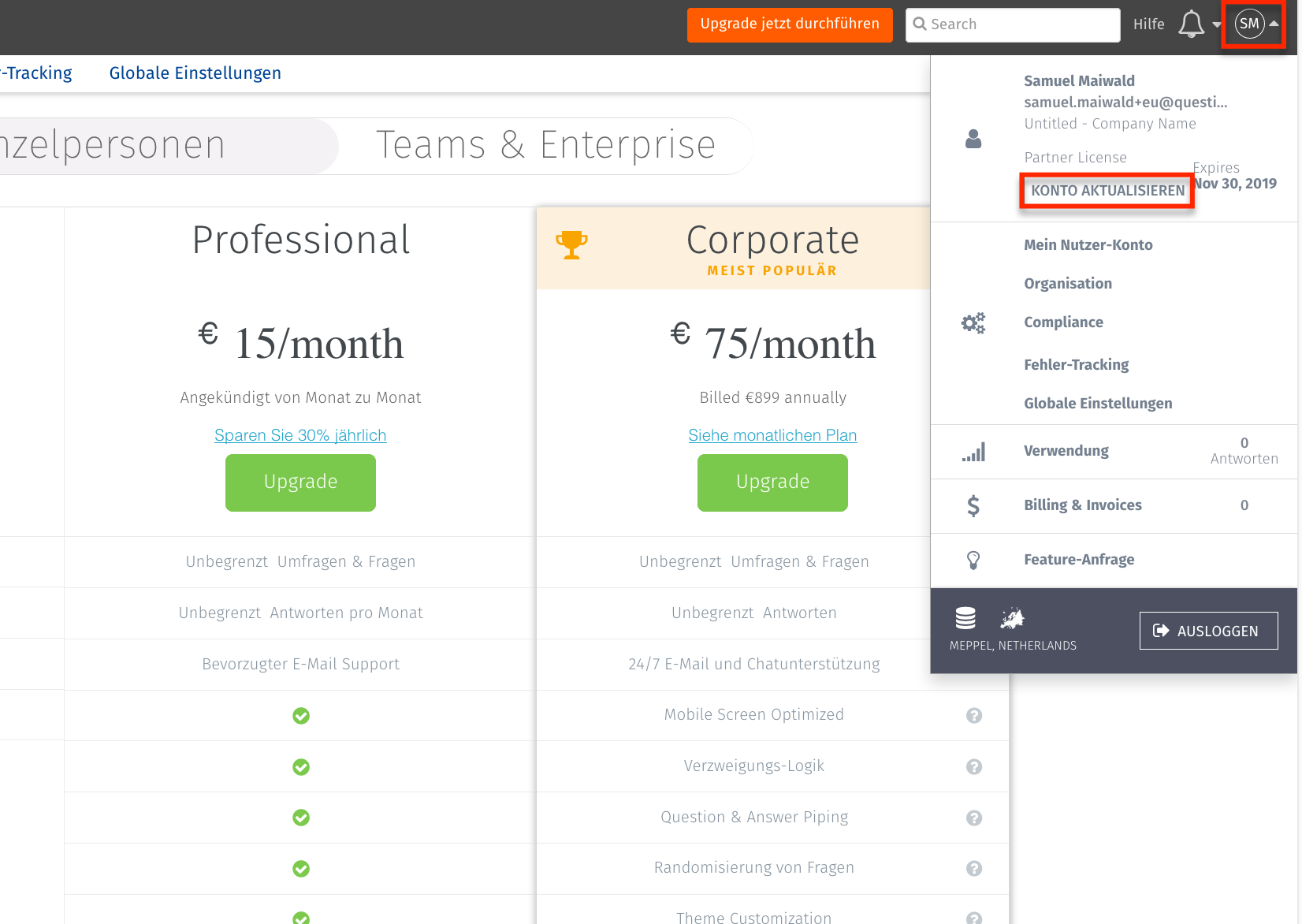 Survey Software Help Image